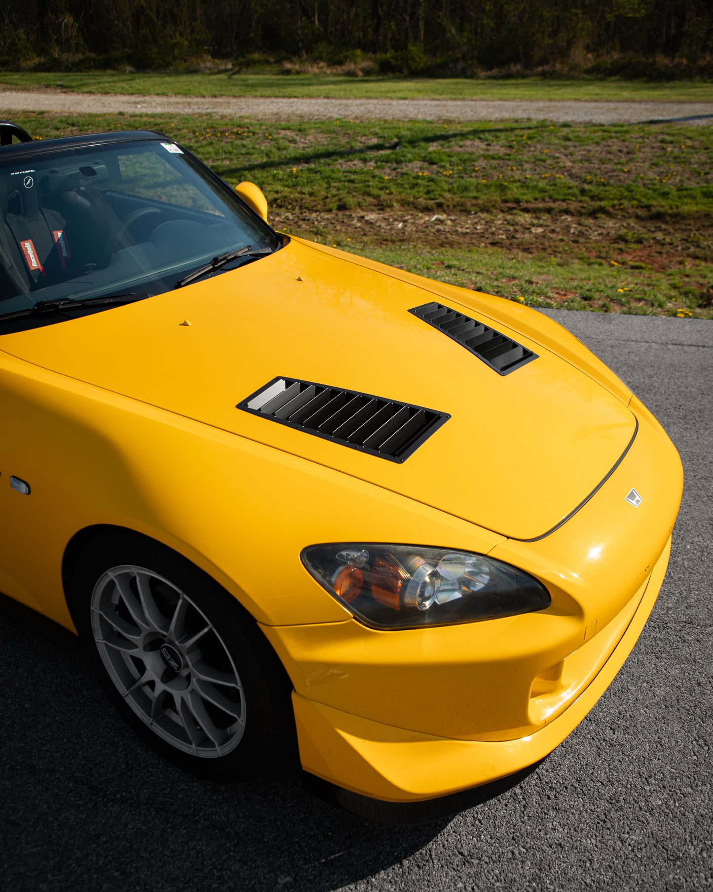 Honda S2000 Hood Louvers