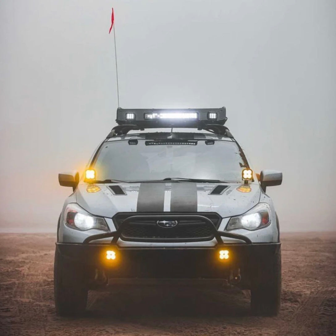 Subaru Crosstrek Hood Louvers Spiked Performance