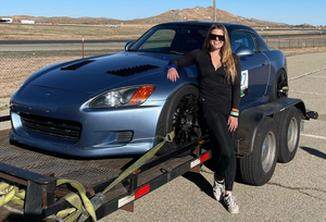 Juliette Hallie - S2000 Hood Vent Install!