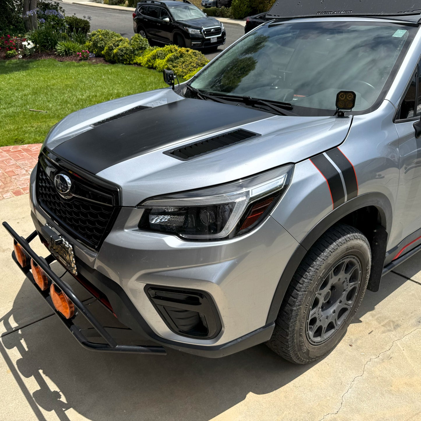 Subaru Forester Hood Louvers
