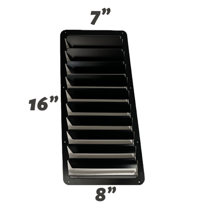 BMW E36 Hood Louvers