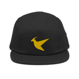 Gold Bird 5 Panel Hat