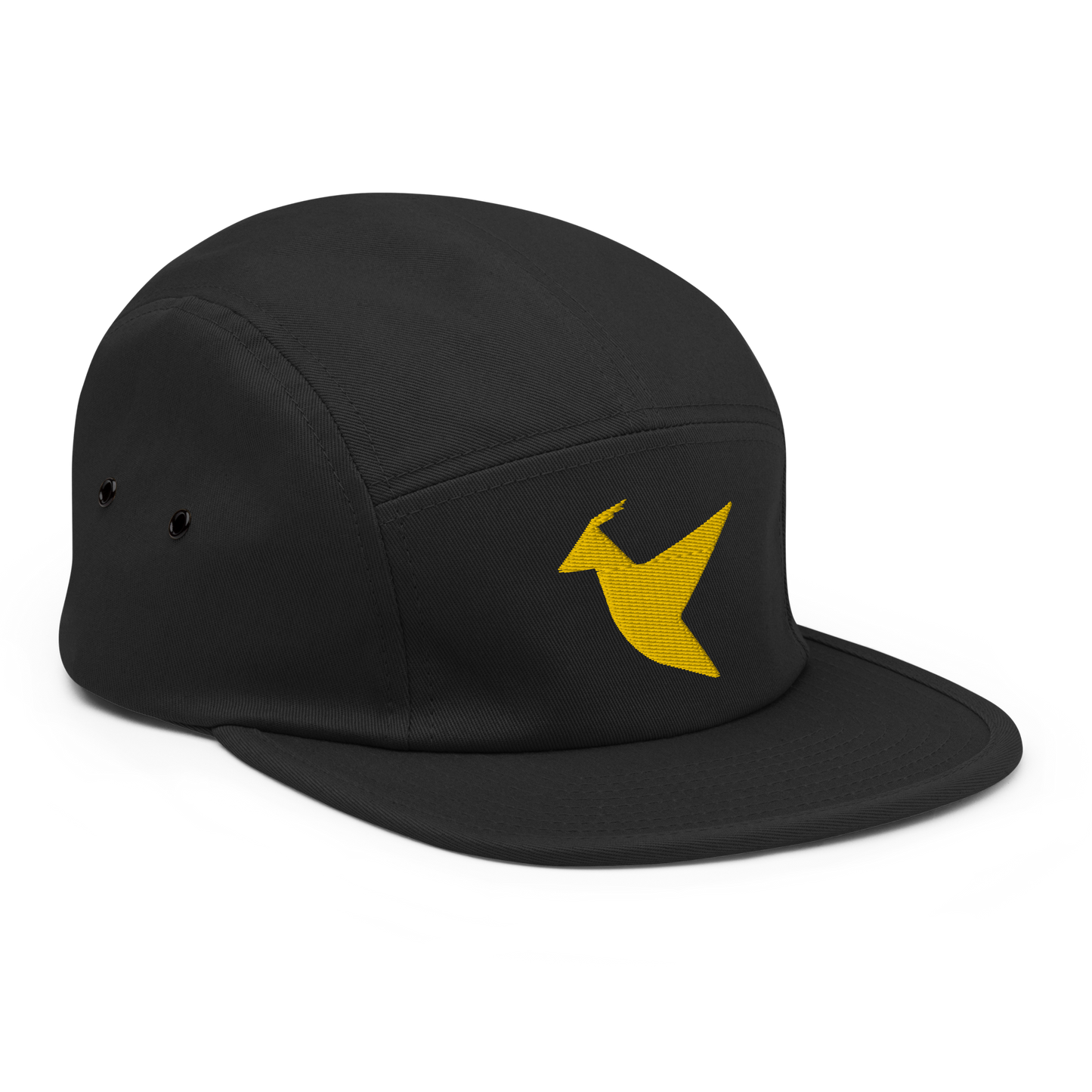 Gold Bird 5 Panel Hat