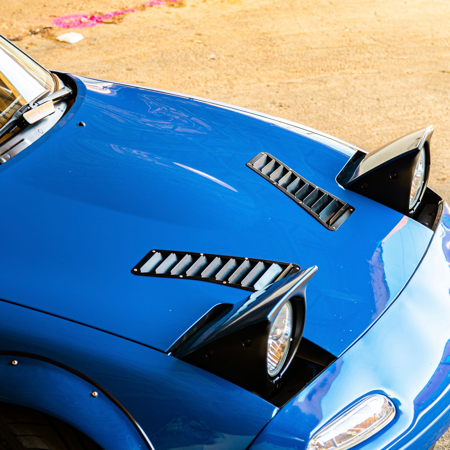 Miata Hood Louvers '90-05 NA/NB