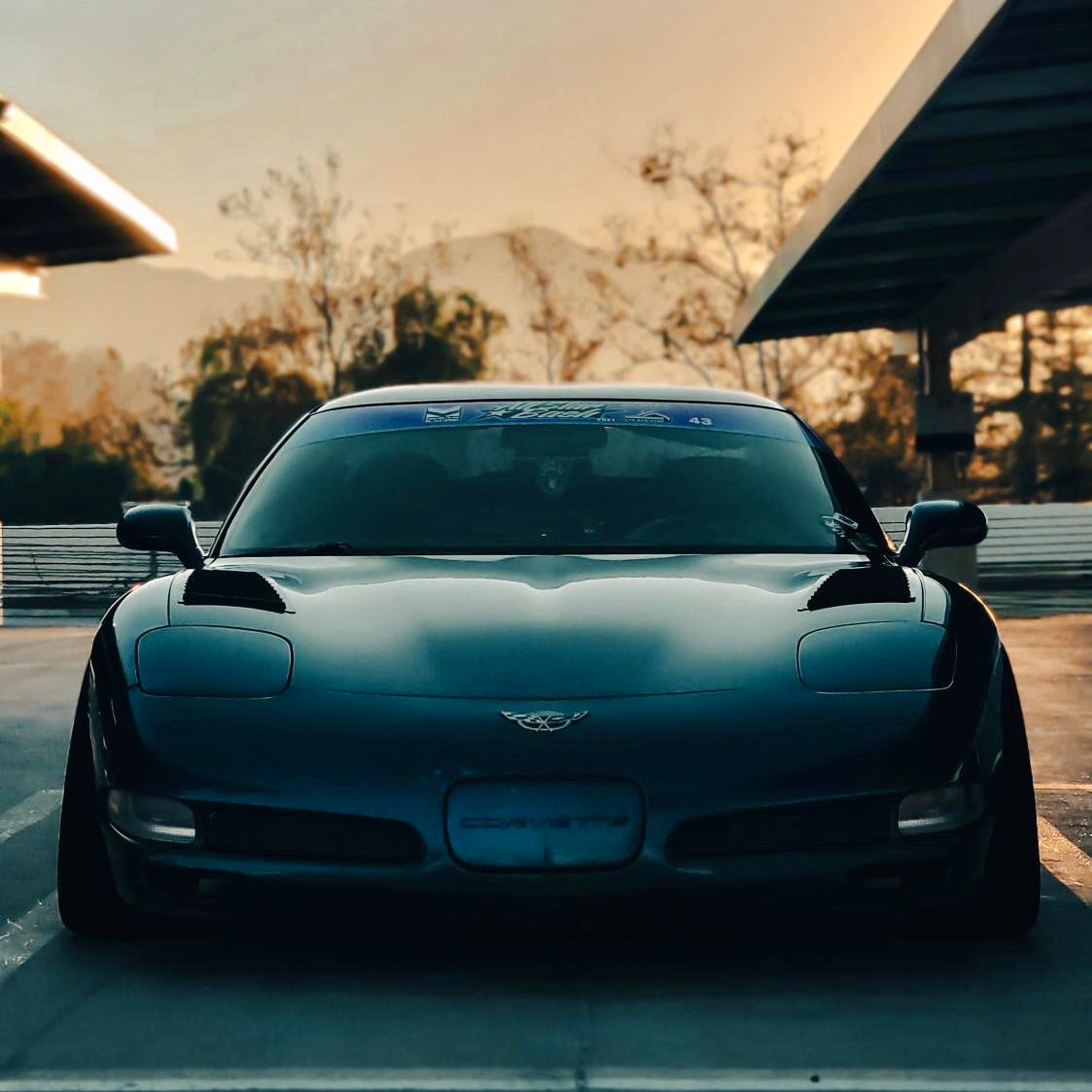 Chevrolet C5 Corvette Hood Louvers