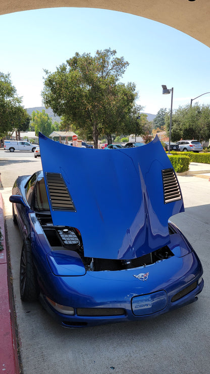 Chevrolet C5 Corvette Hood Louvers